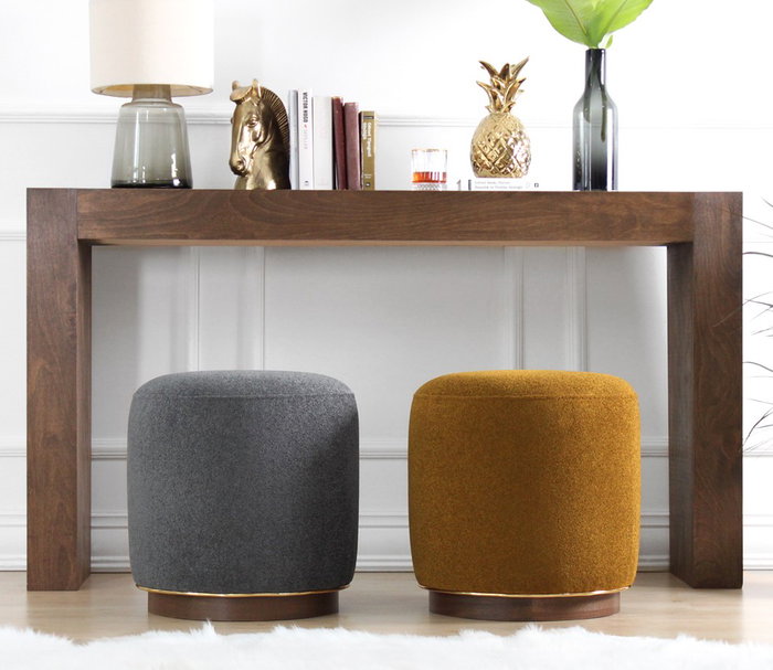 Atelier Del Sofa Puf Verde Oliva